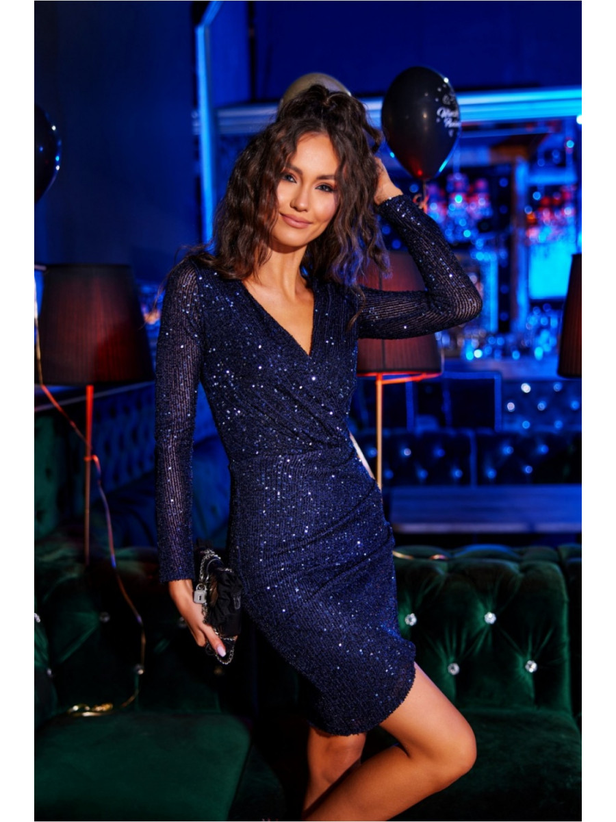 Robe courte model 188256 Roco Fashion