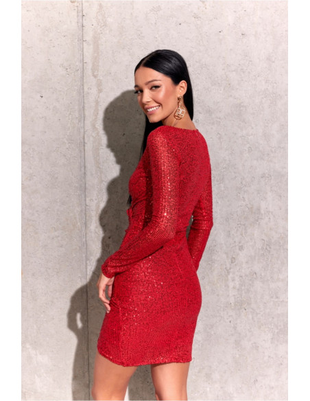 Robe courte model 188258 Roco Fashion