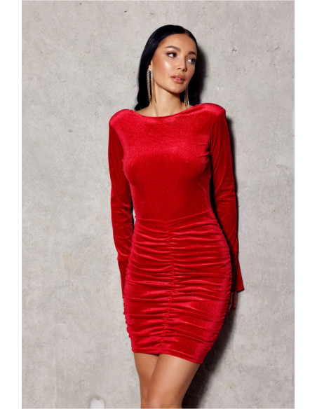 Robe courte model 186657 Roco Fashion