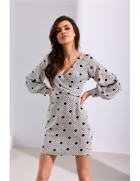 Robe de cocktail model 194302 Roco Fashion