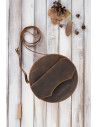 Sac en cuir naturel model 191525 Galanter