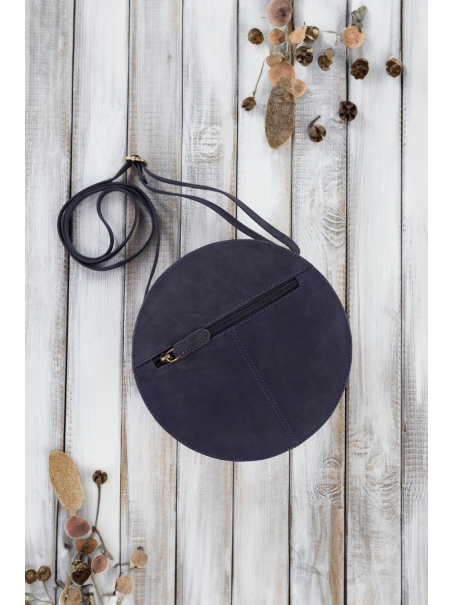 Sac en cuir naturel model 191528 Galanter