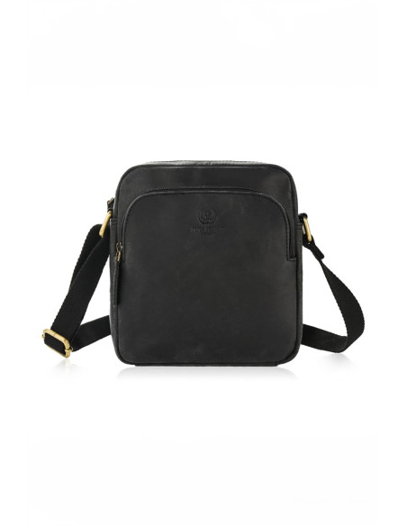 Sac en cuir naturel model 191536 Galanter