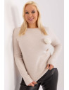Chandail plus size model 190062 Factory Price