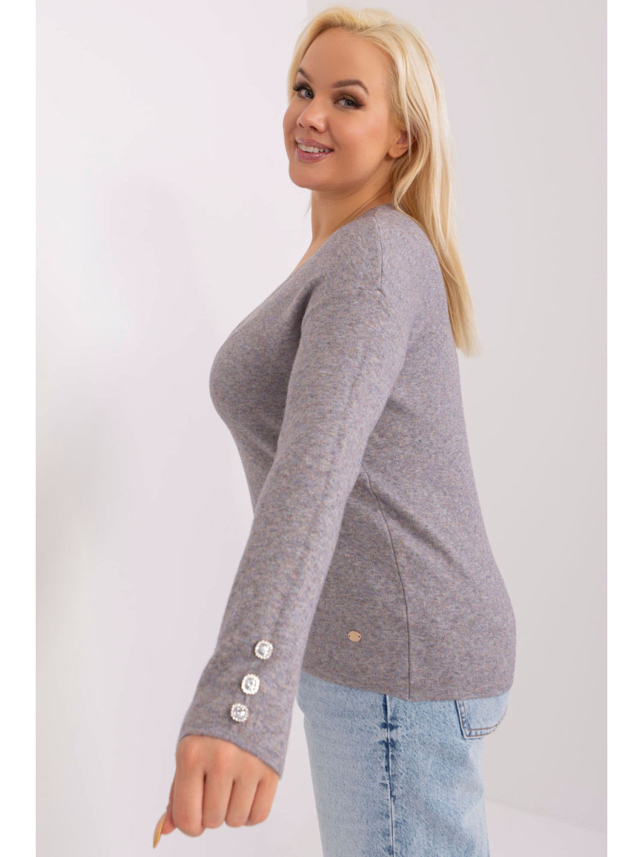 Chandail plus size model 190084 Factory Price
