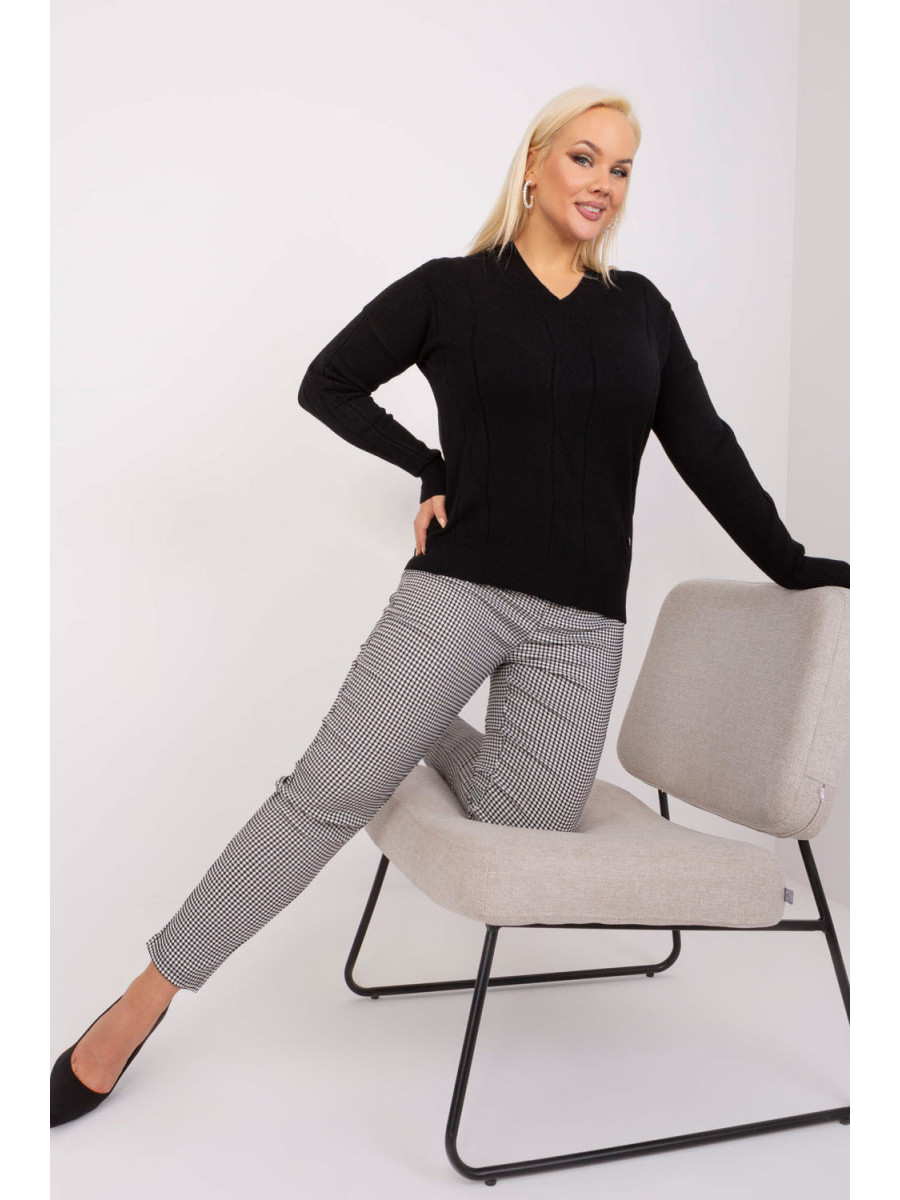 Chandail plus size model 190057 Factory Price