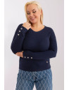 Chandail plus size model 190088 Factory Price