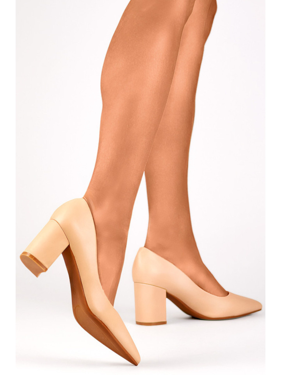 Escarpins talon large model 203054 PRIMO