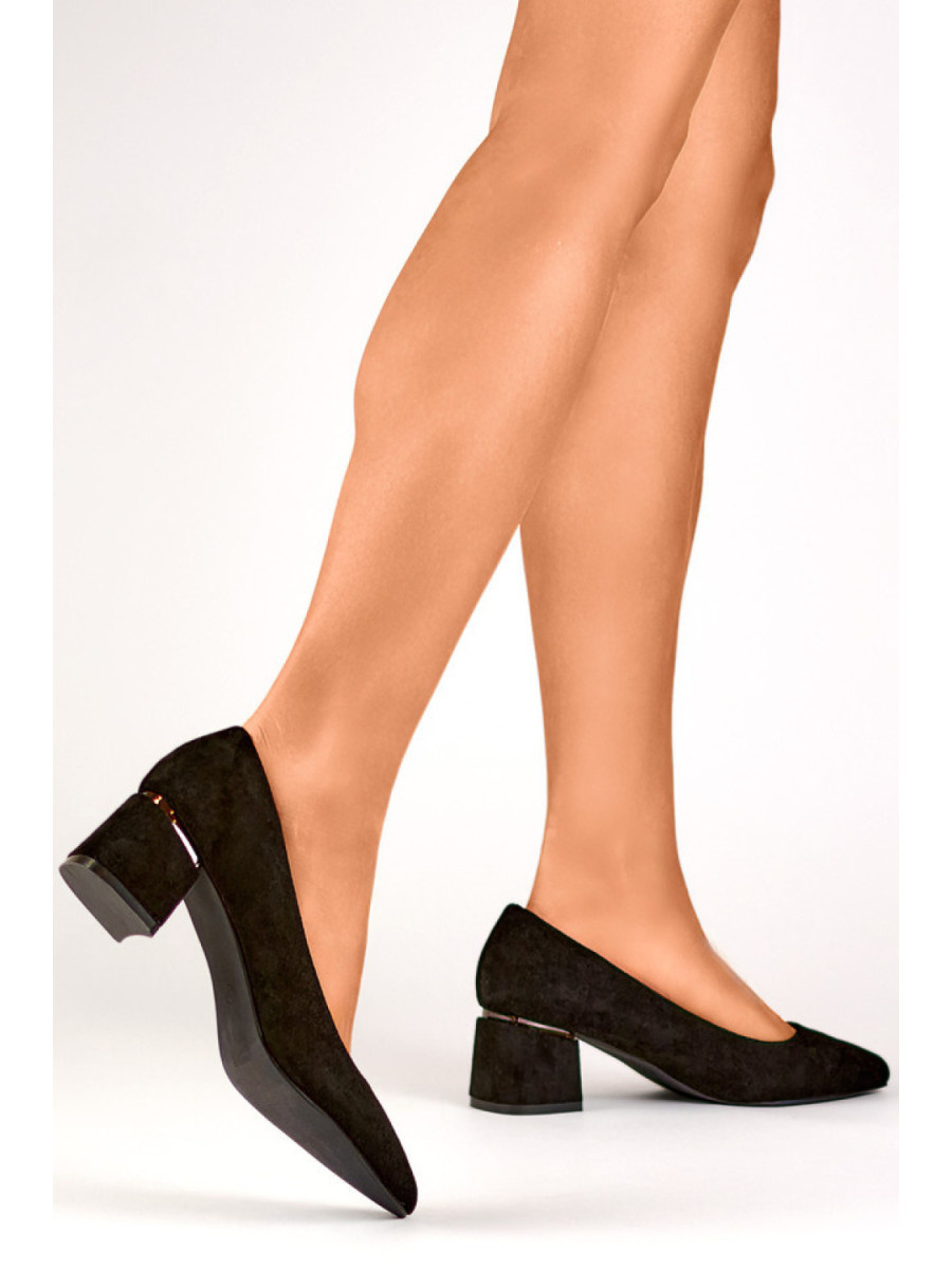 Escarpins talon large model 202879 PRIMO
