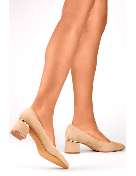 Escarpins talon large model 202880 PRIMO