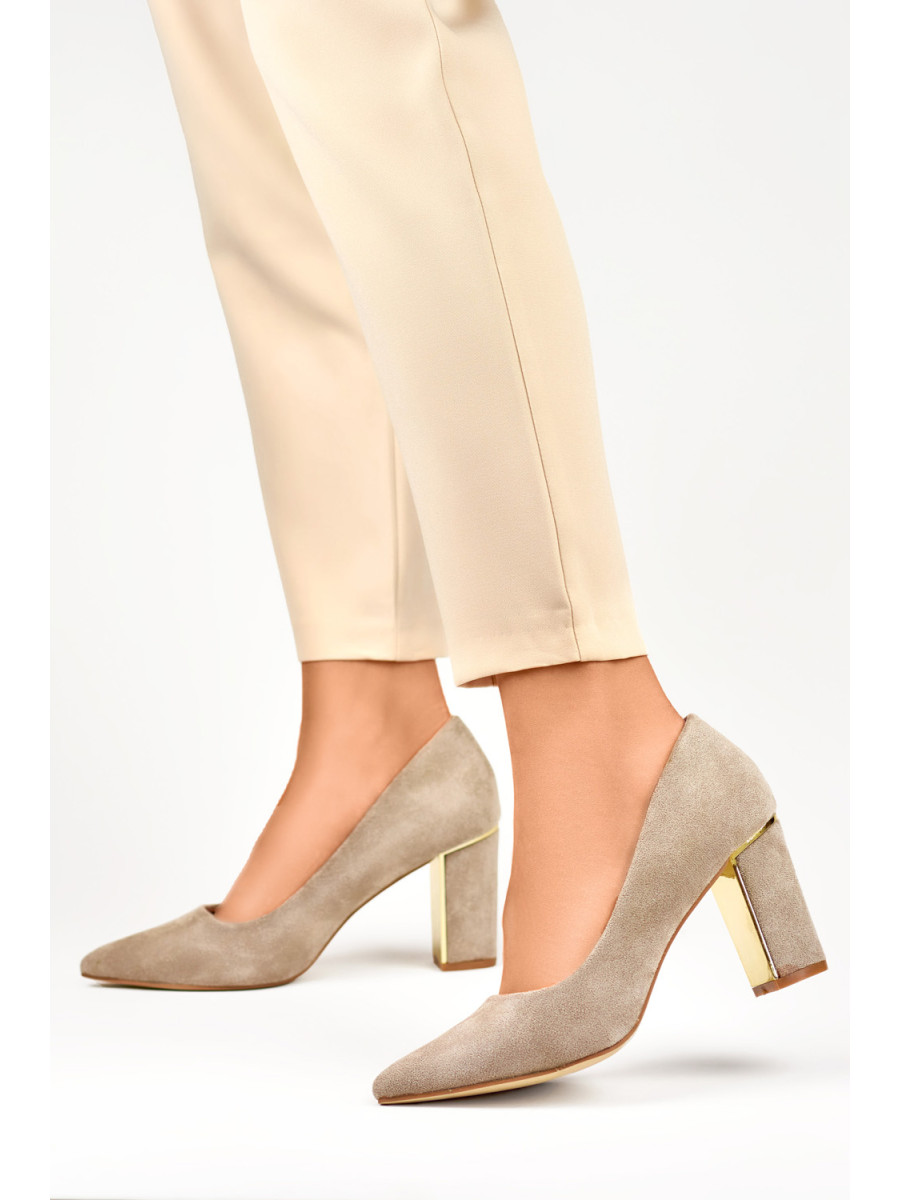 Escarpins talon large model 190049 PRIMO
