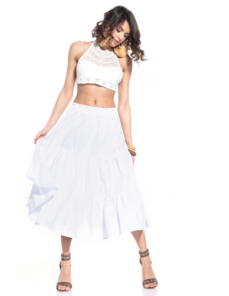 Jupe longue model 152907 Tessita