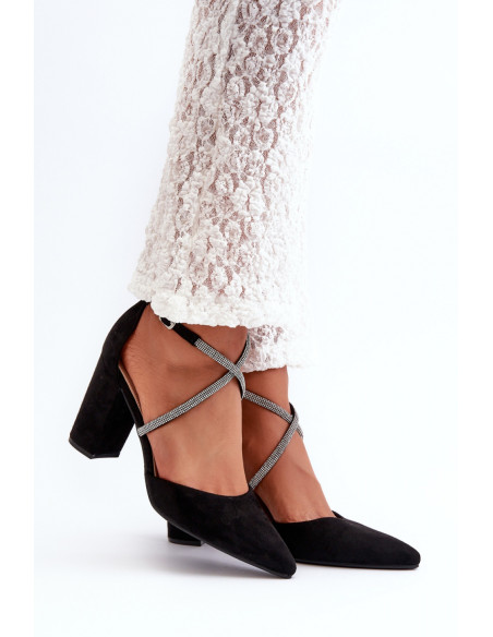 Escarpins talon large model 198517 Step in style