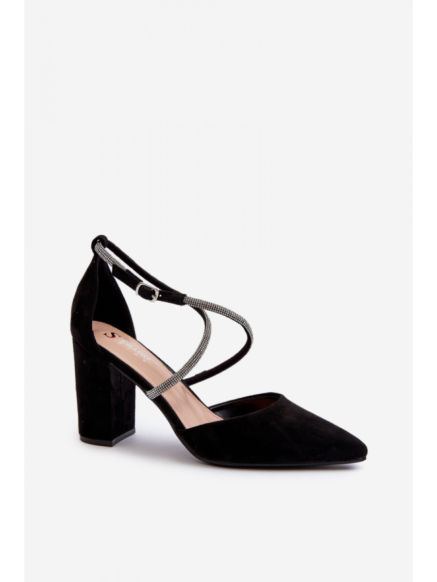 Escarpins talon large model 198517 Step in style