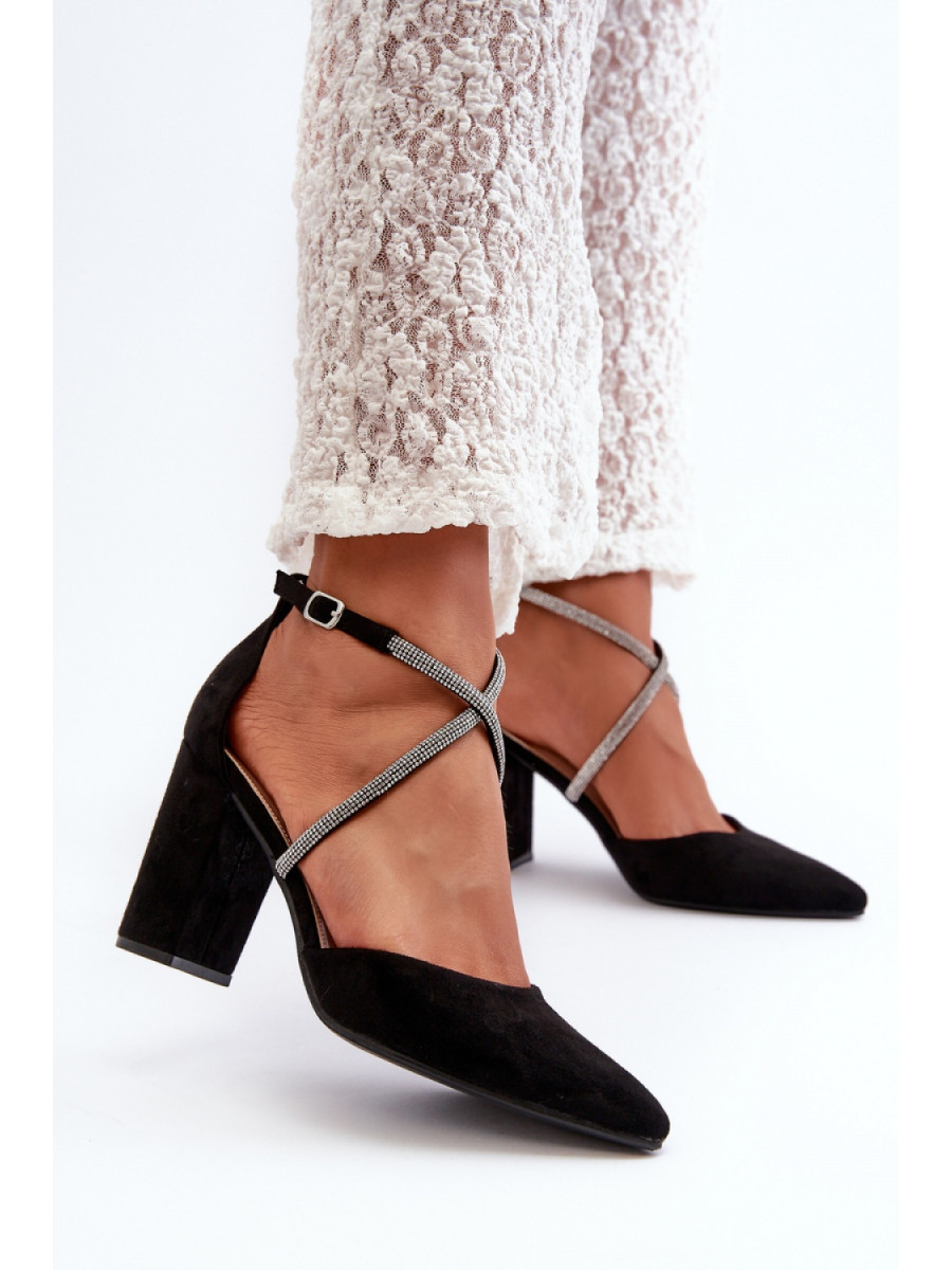 Escarpins talon large model 198517 Step in style