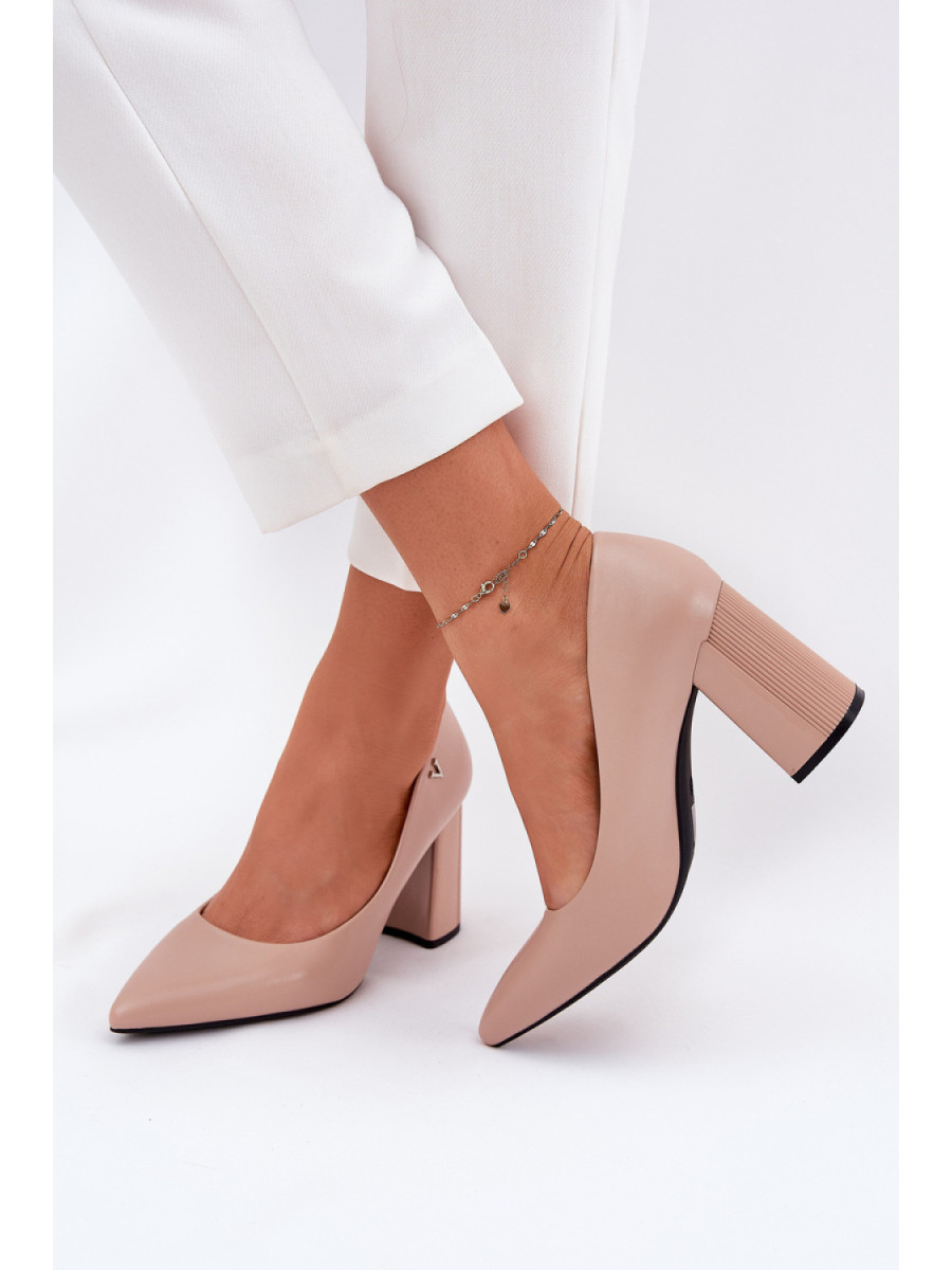 Escarpins talon large model 209781 Step in style
