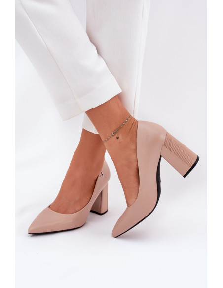 Escarpins talon large model 209781 Step in style