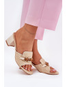 Clacquettes model 210778 Step in style
