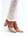 Escarpins talon large model 198518 Step in style