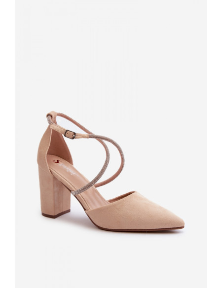 Escarpins talon large model 198518 Step in style