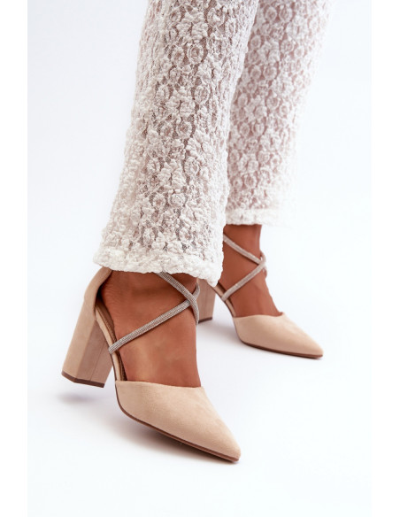Escarpins talon large model 198518 Step in style