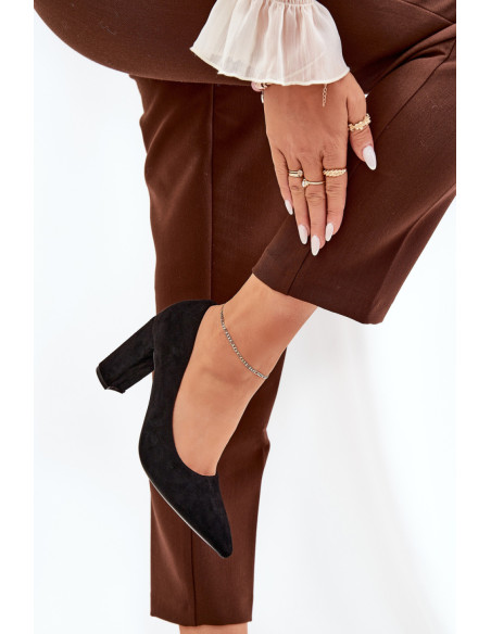 Escarpins talon large model 211072 Step in style