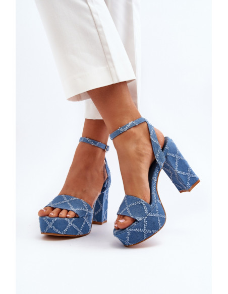 Sandales à talons model 194141 Step in style