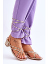 Sandales à lacets model 180121 Step in style