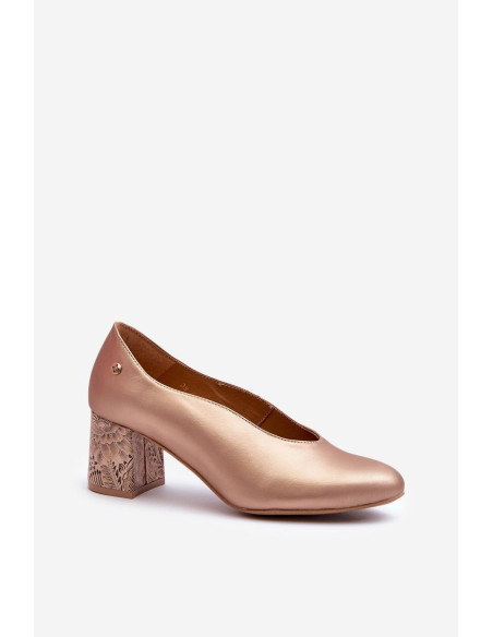 Escarpins talon large model 198121 Step in style
