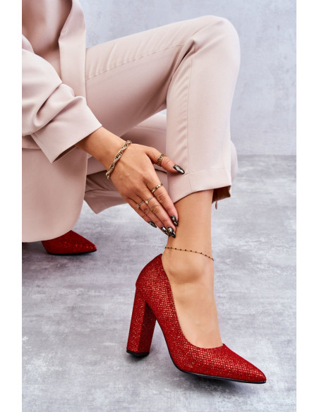 Escarpins talon large model 175264 Step in style