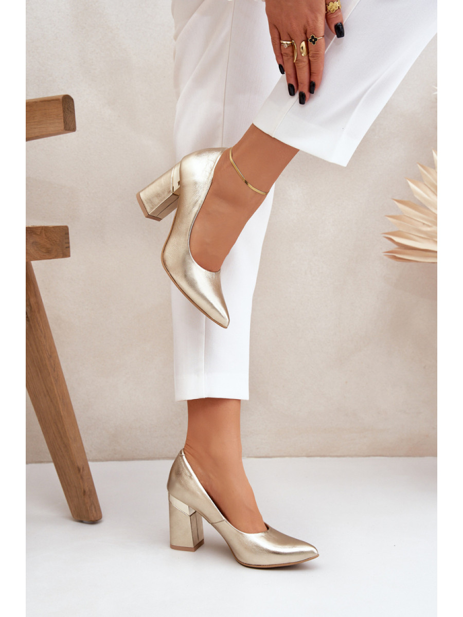 Escarpins talon large model 206818 Step in style