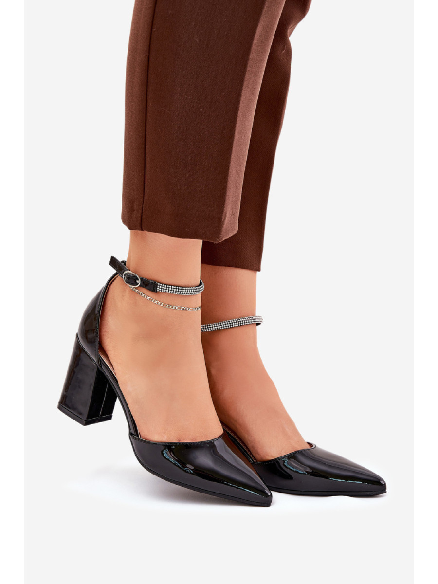 Escarpins talon large model 211089 Step in style