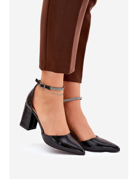 Escarpins talon large model 211089 Step in style