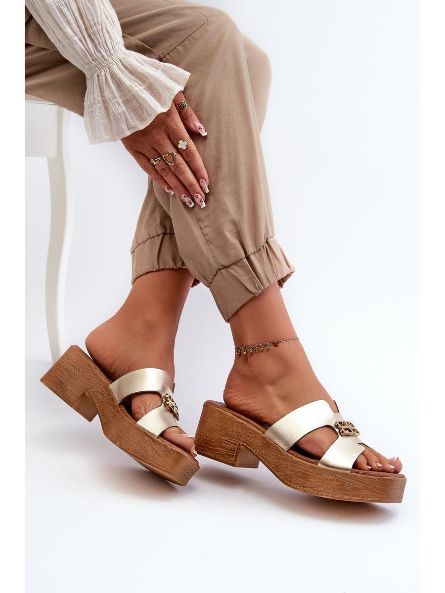 Clacquettes model 197658 Step in style