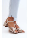 Sandales à talons model 198814 Step in style