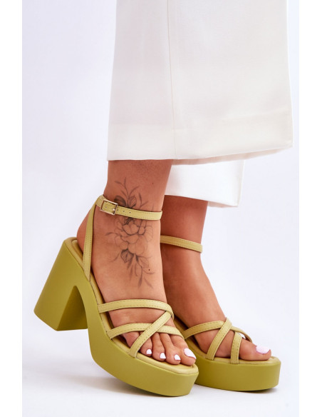 Sandales à talons model 180546 Step in style