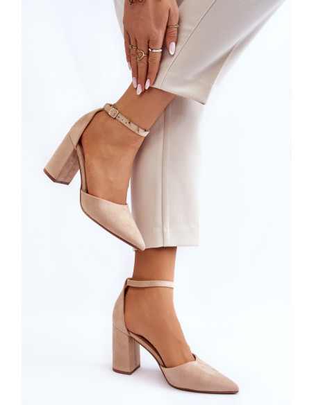 Escarpins talon large model 181456 Step in style