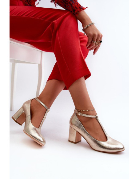 Escarpins talon large model 197241 Step in style