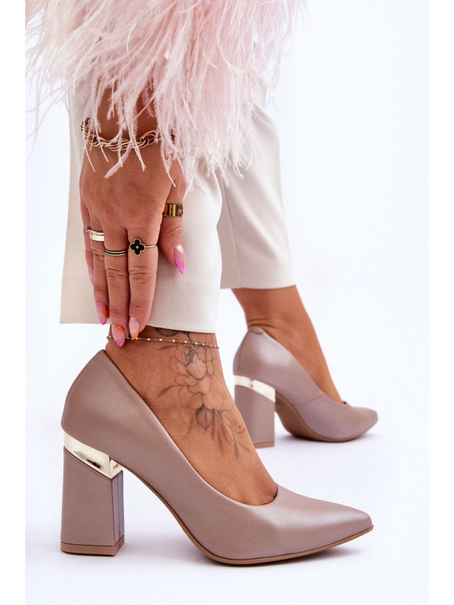 Escarpins talon large model 177681 Step in style