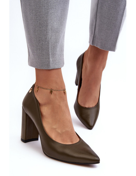 Escarpins talon large model 188524 Step in style