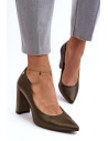 Escarpins talon large model 188524 Step in style