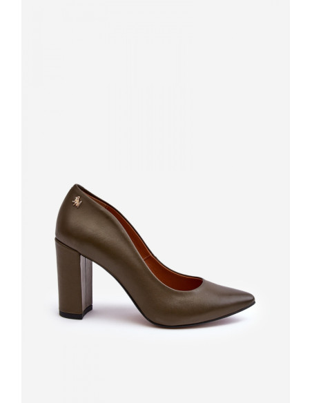 Escarpins talon large model 188524 Step in style