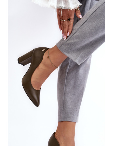 Escarpins talon large model 188524 Step in style