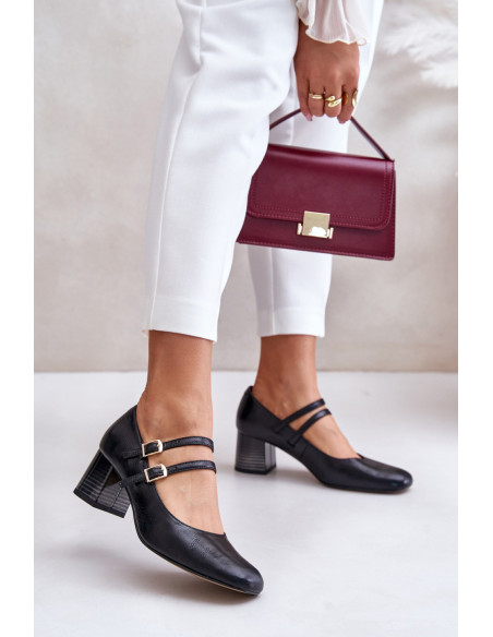Escarpins talon large model 201324 Step in style
