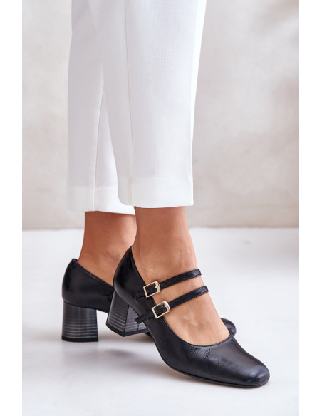 Escarpins talon large model 201324 Step in style