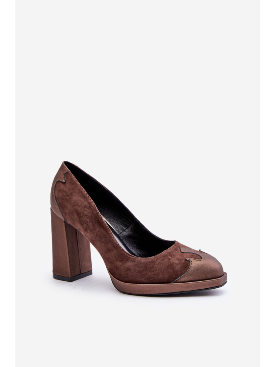 Escarpins talon large model 201728 Step in style