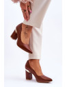 Escarpins talon large model 177683 Step in style