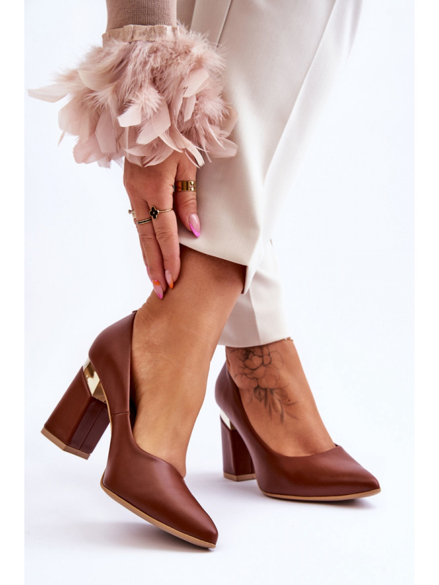 Escarpins talon large model 177683 Step in style