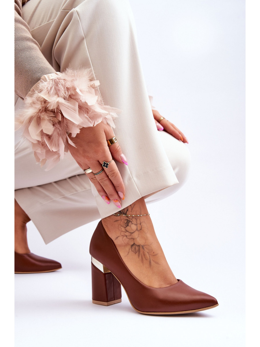 Escarpins talon large model 177683 Step in style