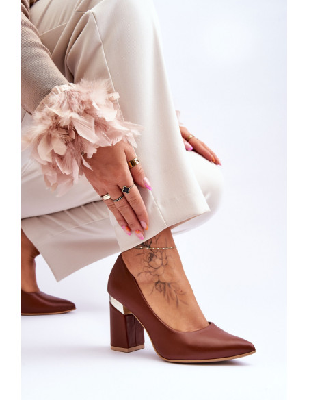 Escarpins talon large model 177683 Step in style
